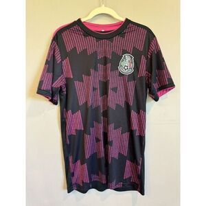 Mexico 20 21 National Team Soccer Jersey Kit‎ Camiseta Adult Large Black Pink